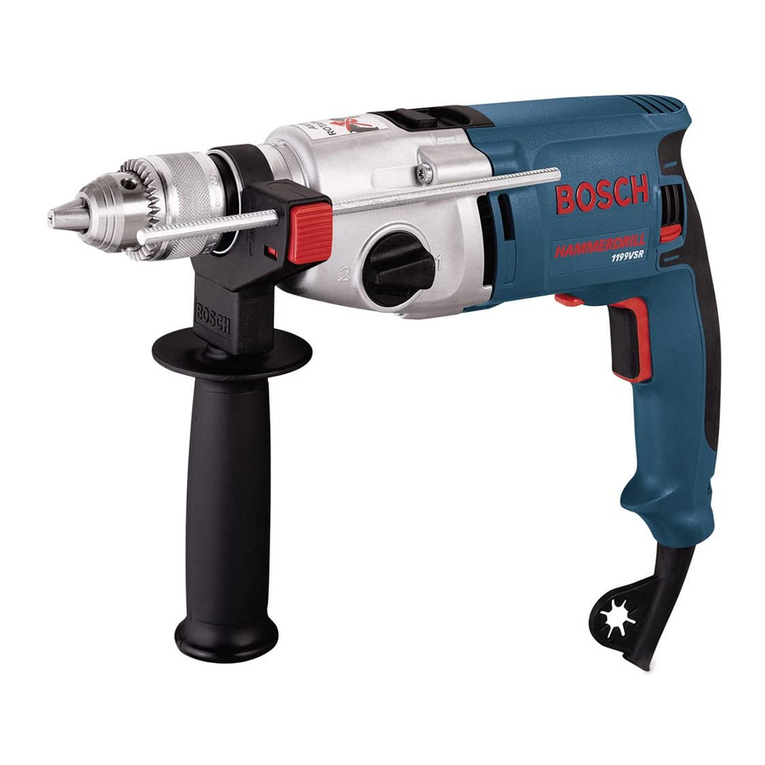 Bosch 1199VSR - NA VSR 1/2" Dual Torque Hammer... Assembly instructions