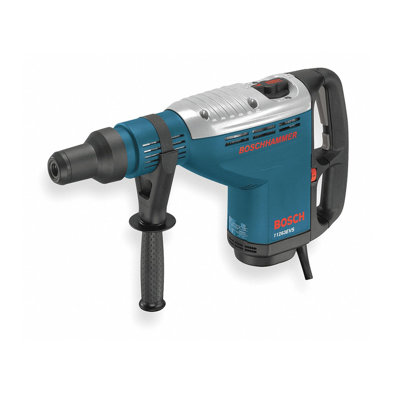 Bosch 11263EVS - NA SDS-Max 1-3/4" Combination... Assembly instructions