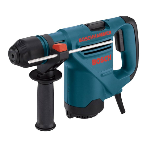 Bosch 11239VS - NA SDS-plus 1" Rotary Hammer Operating/safety instructions