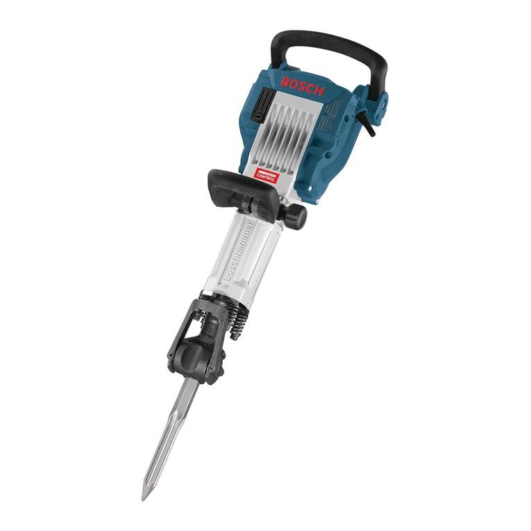 Bosch 11221DVS - Power Tools Bulldog DVS Dustless SDS Rotary... User manual