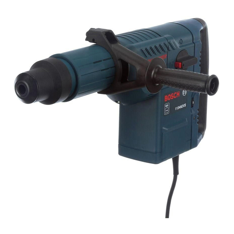 Bosch 11245EVS - 2" SDS-Max Combination Hammer Assembly instructions