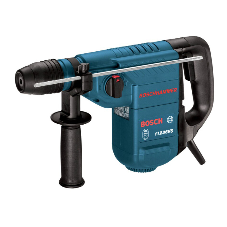Bosch 11236VS Assembly instructions