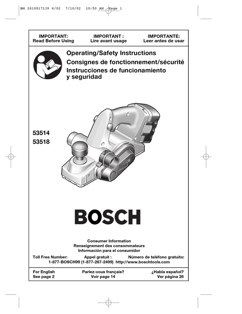 Bosch 53514 Assembly instructions