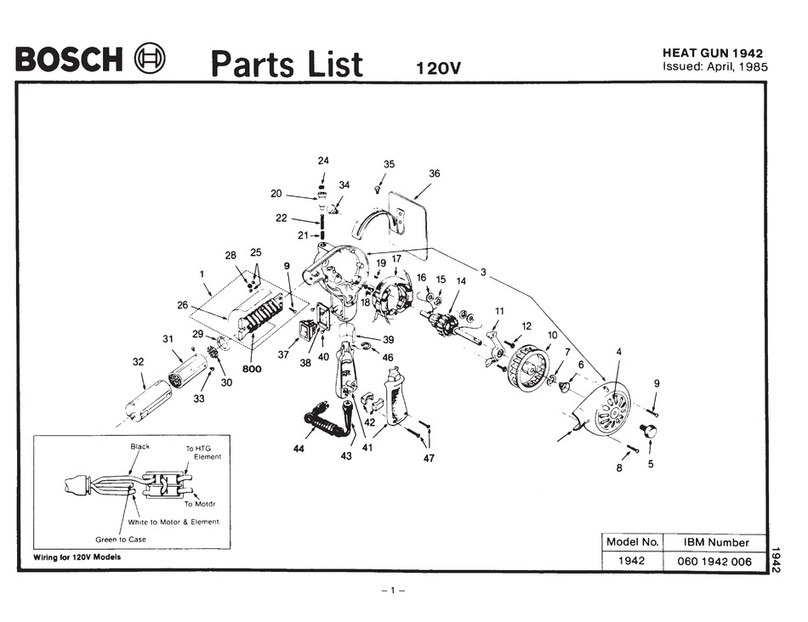 Bosch 1942 User manual