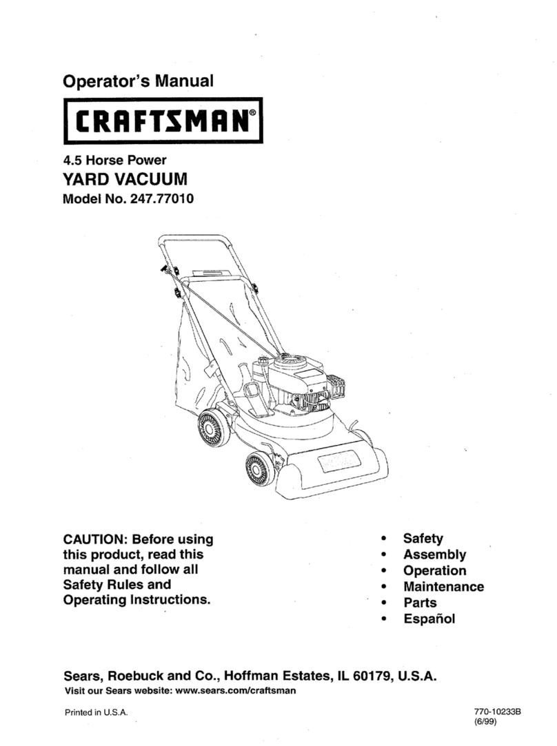 Craftsman 247.77010 User manual