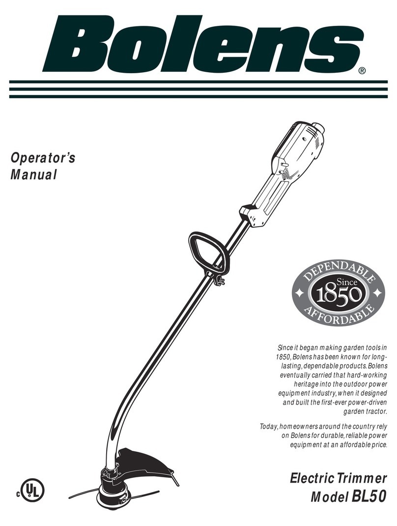 Bolens BL50 Operator's manual