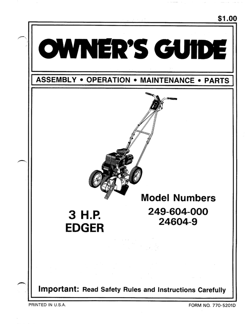 MTD 24604-9 User manual