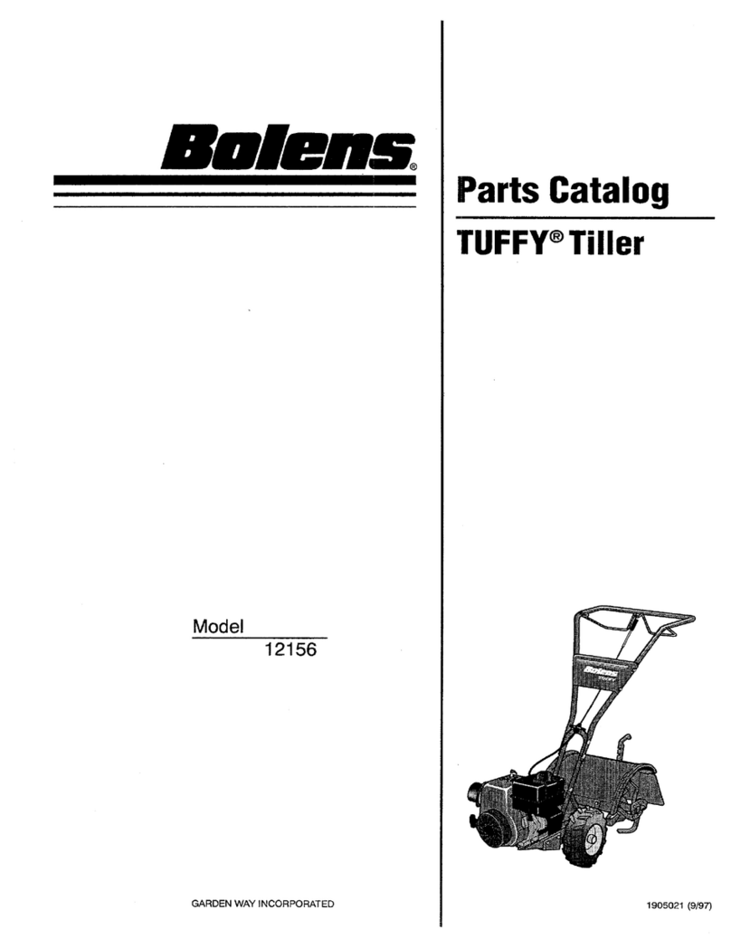 Bolens Tuffy 12156 parts catalog