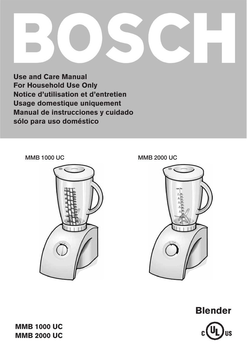 Bosch MMB 1000 UC User manual