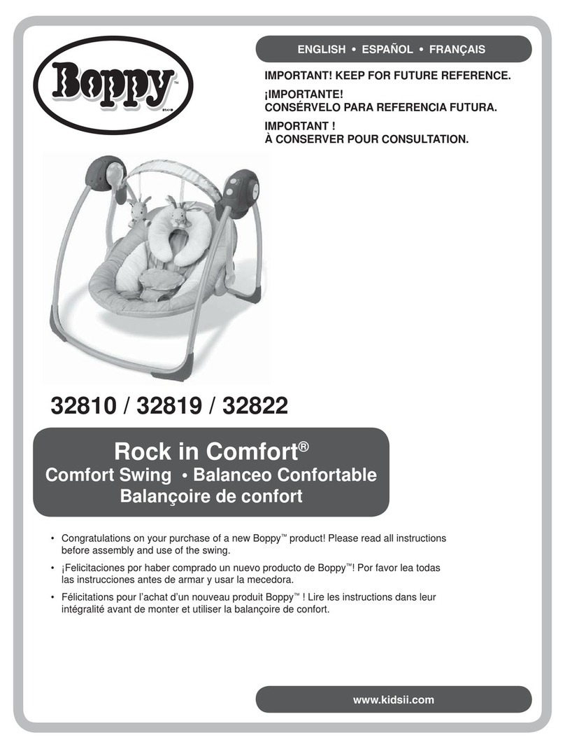 Boppy Rock in Comfort 32810 owner's manual