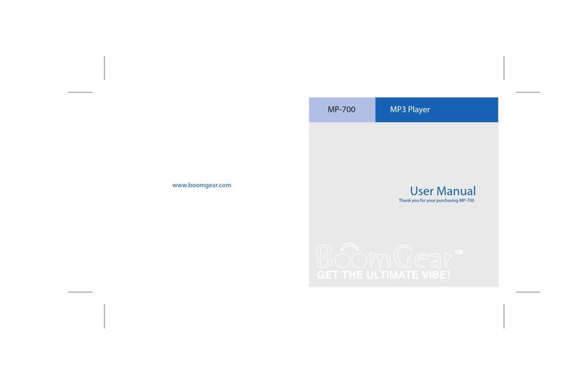 BoomGear MP-700 user manual