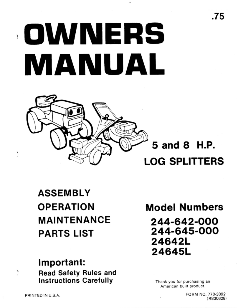MTD 244-642-000 owner's manual MTD 244-642-000 owner's manual