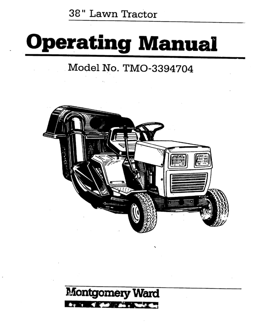 Montgomery Ward TMO-3394704 operating manual