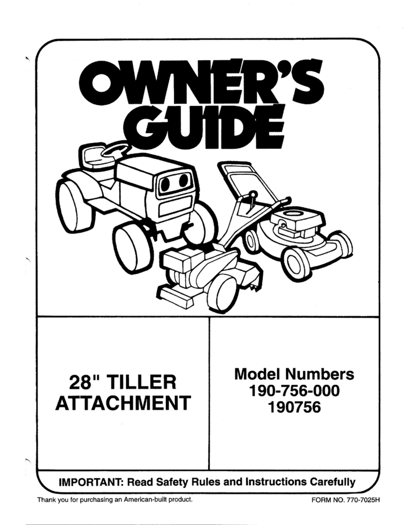 MTD 190-756-00 owner's guide