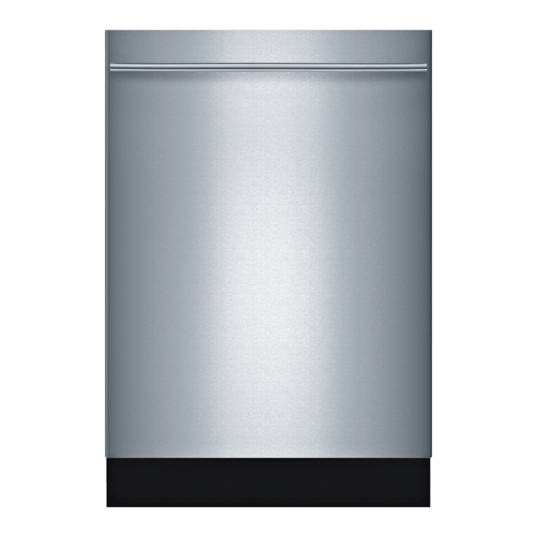 Bosch SHX46L User manual