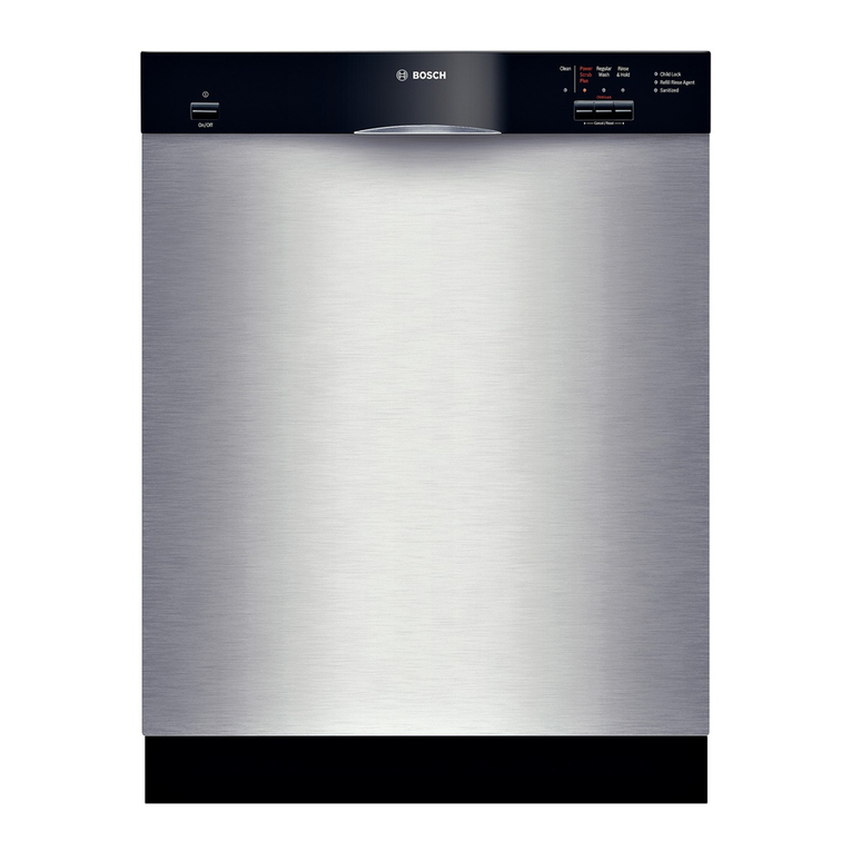 Bosch SHE42L User manual