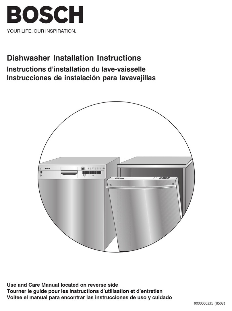 Bosch 9000060331 (8503) installation instructions