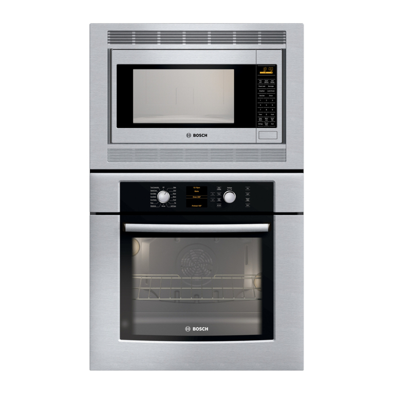 Bosch HBL56 use and care manual