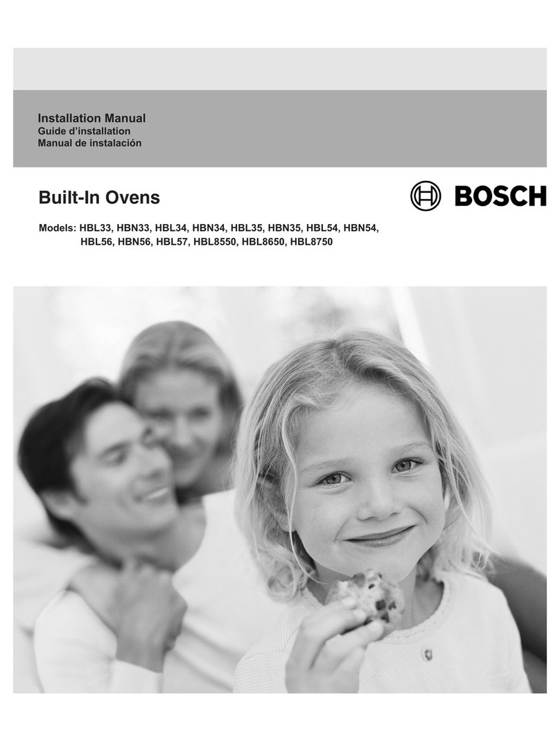 Bosch BL54 User manual