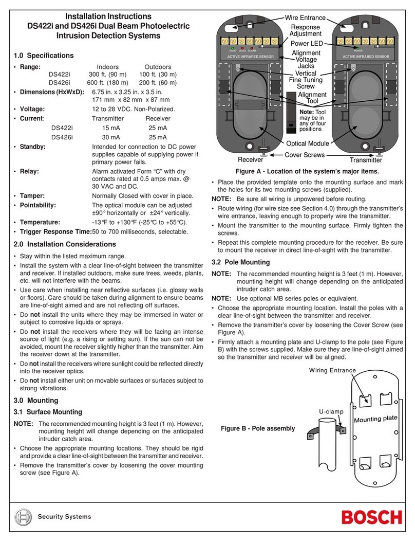 Bosch SF8172 User manual