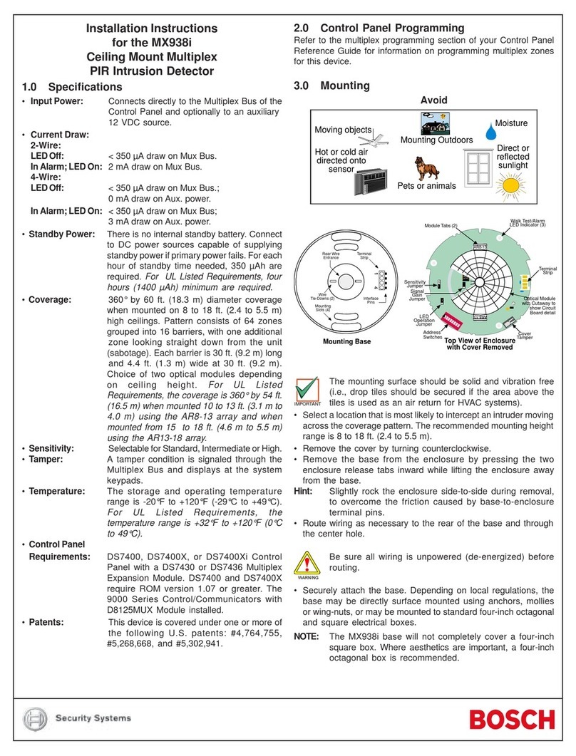 Bosch MX938I User manual