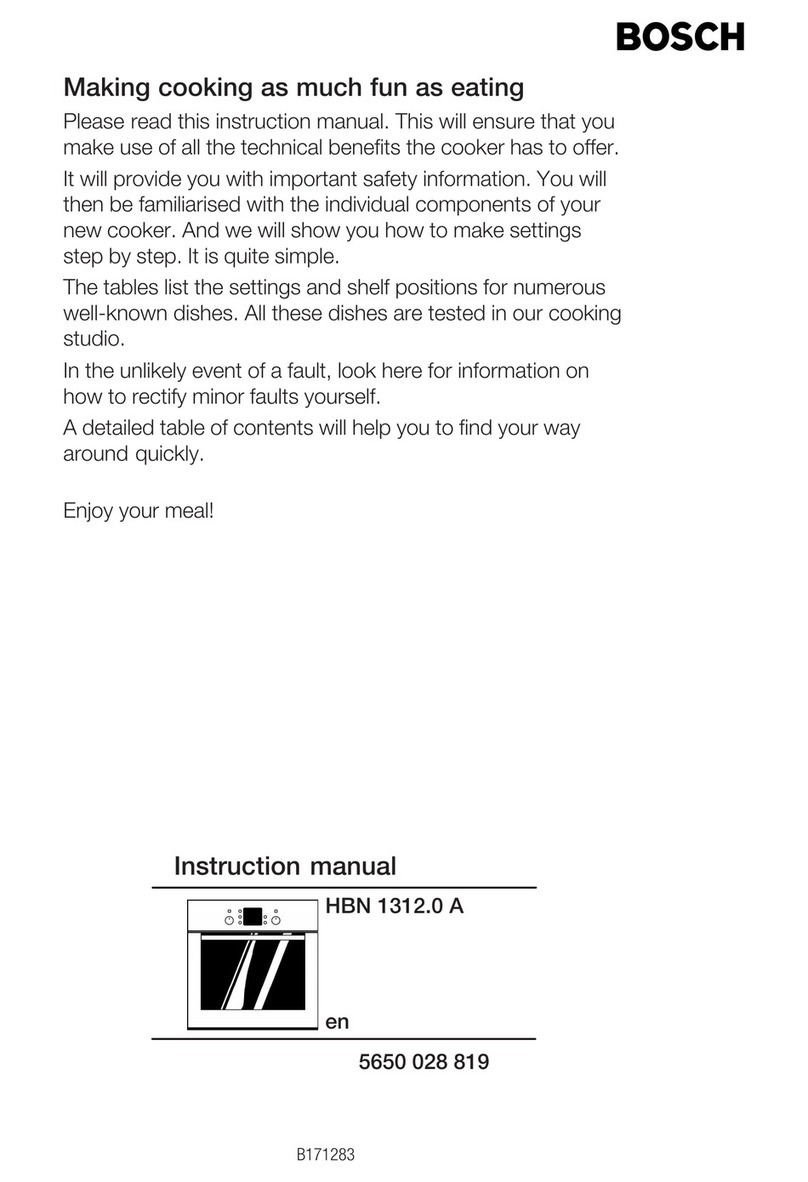 Bosch HBN 1312.0 A instruction manual