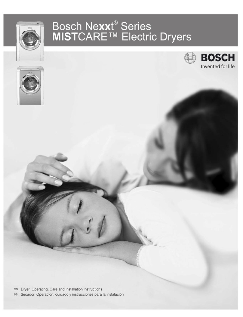 Bosch MistCare Nexxt Series Installation guide