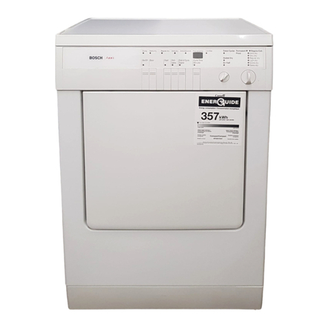 Bosch AXXIS WTL 5410 User manual