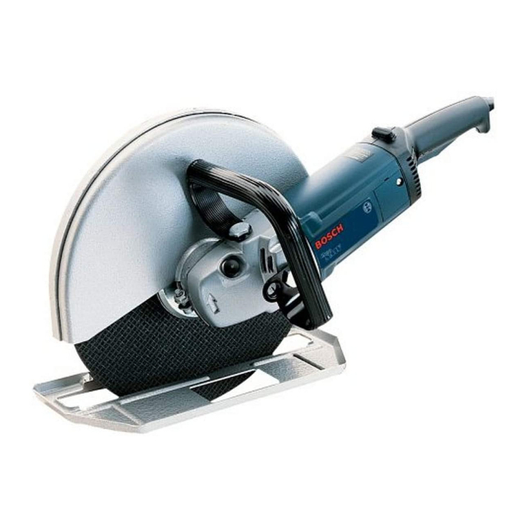 Bosch 1364 - 15 Amp Hand Held Abrasive Cutoff... parts list