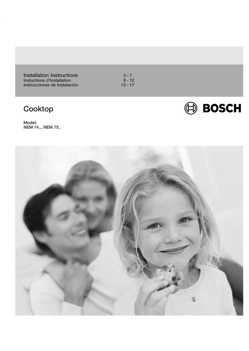 Bosch NEM 74.. installation instructions
