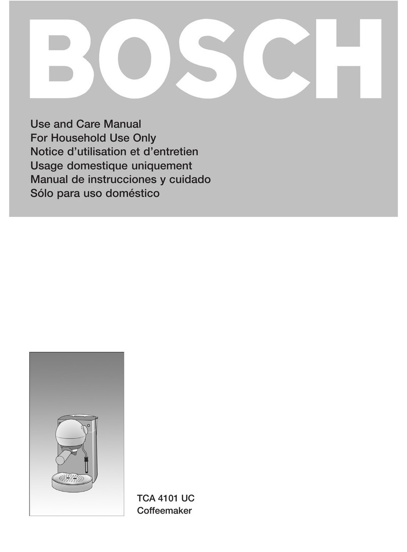 Bosch TCA 4101 UC manual