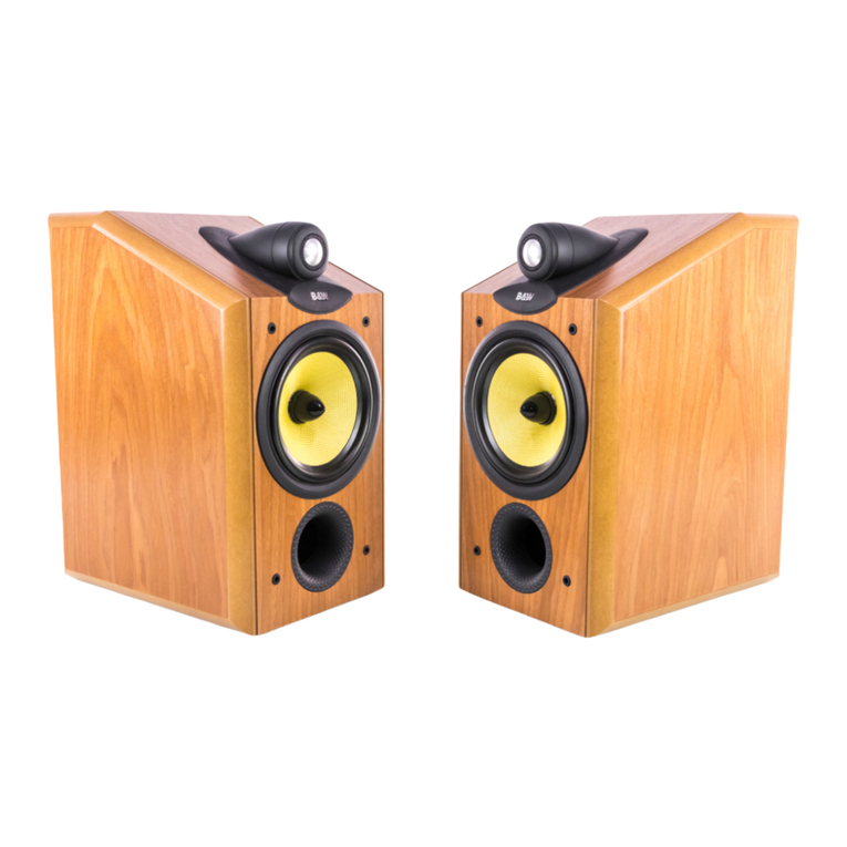 Bowers & Wilkins CDM 1NT owner's manual