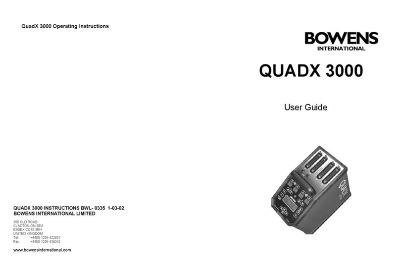 Bowens QuadX 3000 user guide