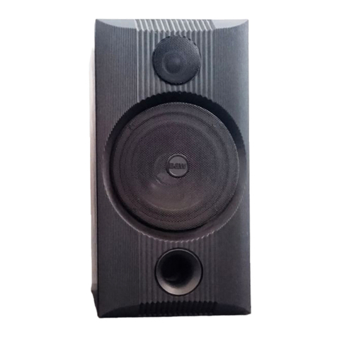 Bowers & Wilkins 2002 User manual