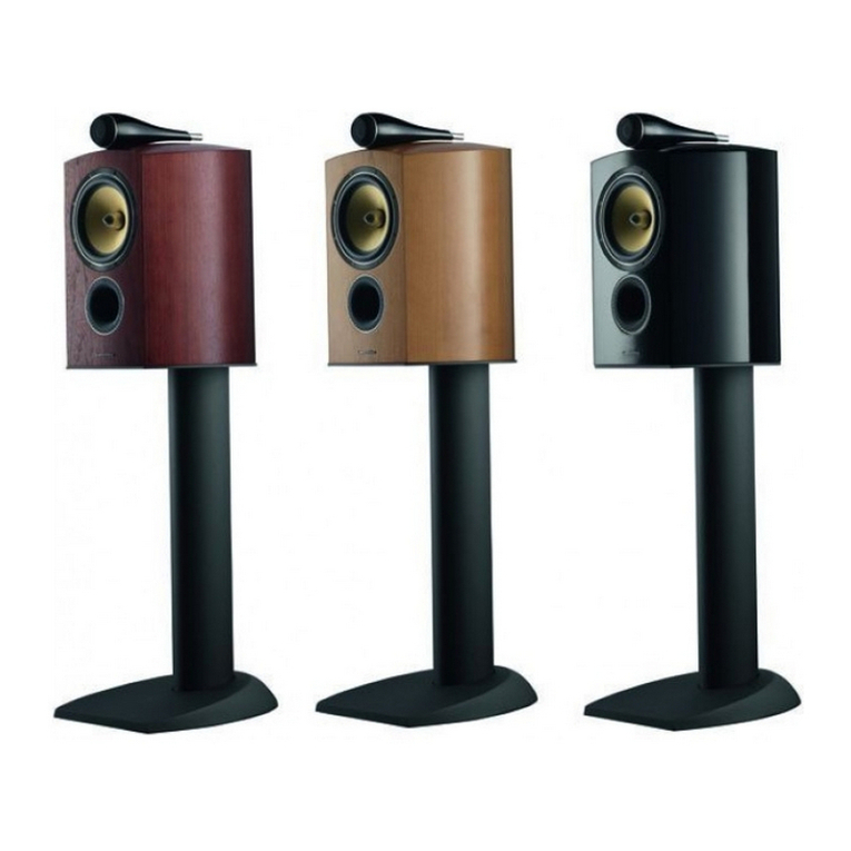 Bowers & Wilkins Loudspeaker Signature 805 Supplement