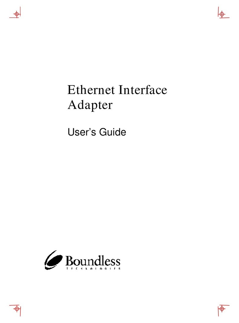 Boundless Ethernet Interface Adapter user guide