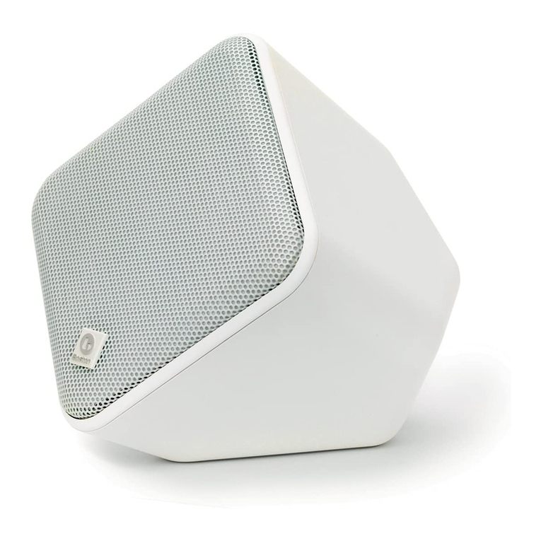 Boston Acoustics Indoor / Outdoor Speaker owner's manual