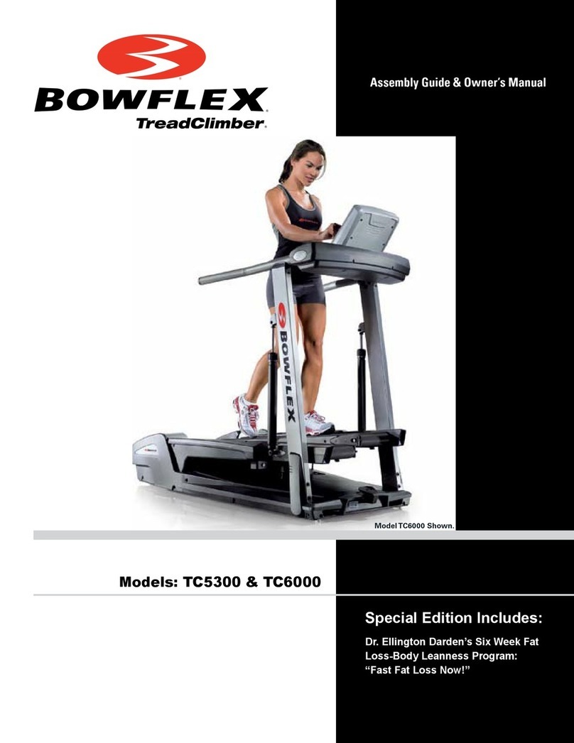 Bowflex TreadClimber TC6000 User manual