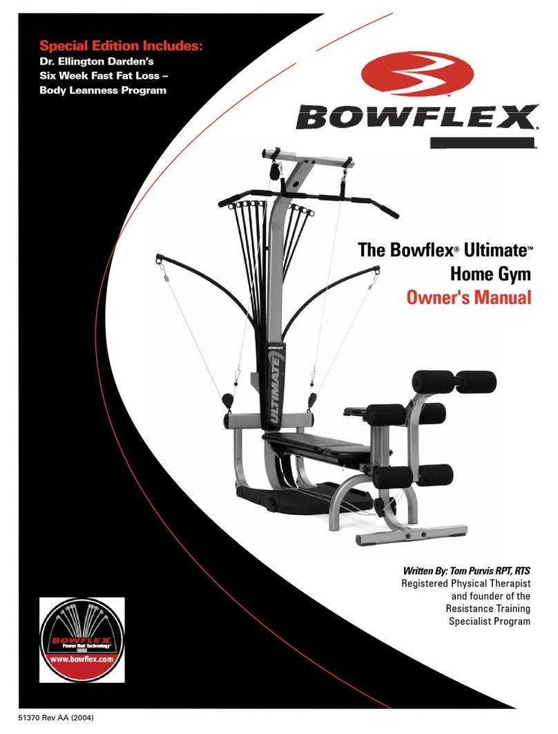 Bowflex Ultimate 51370 owner's manual