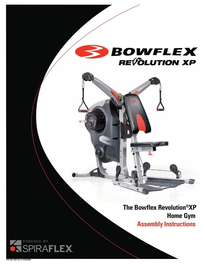 Bowflex RevolutionXP 001-7057 Assembly instructions Bowflex RevolutionXP 001-7057 Assembly instructions