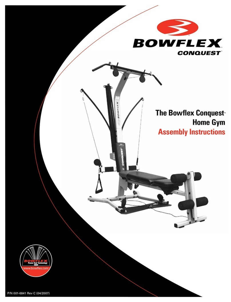 Bowflex Conquest User manual Bowflex Conquest User manual