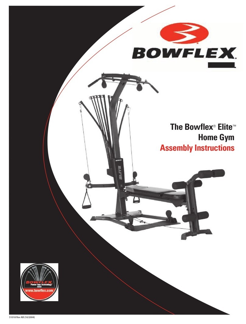 Bowflex ElitePlus Assembly instructions