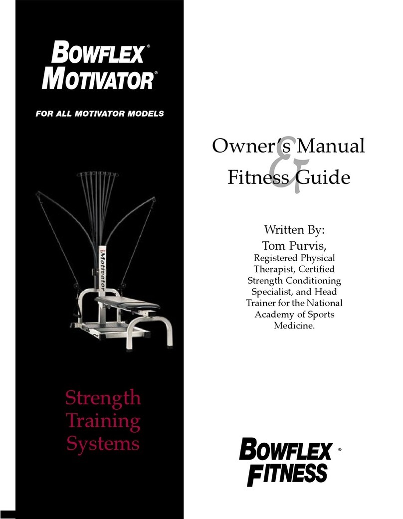 Bowflex Motivator Strength Training System owner's manual