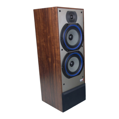 Bowers & Wilkins DM330i Specification sheet