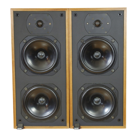 Bowers & Wilkins DM14 User manual