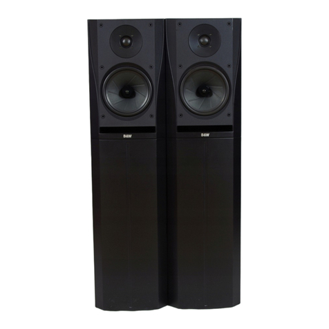 Bowers & Wilkins DM 305 owner's manual
