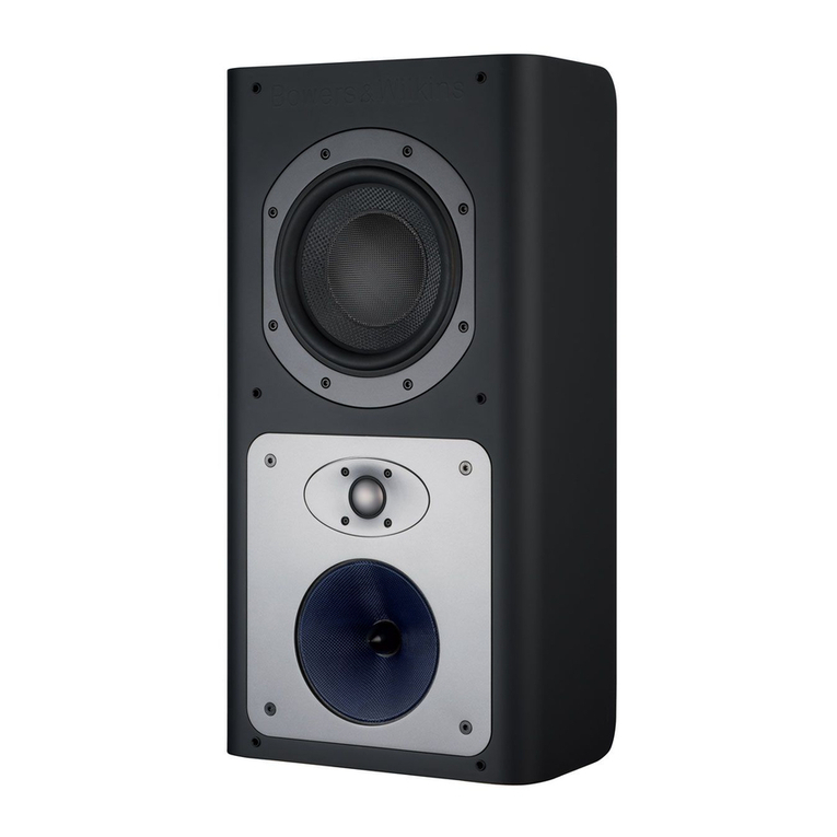 Bowers & Wilkins CT8.4 LCRS owner's manual