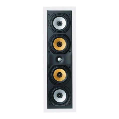 Bowers & Wilkins CWM LCR8 Back Box Supplement