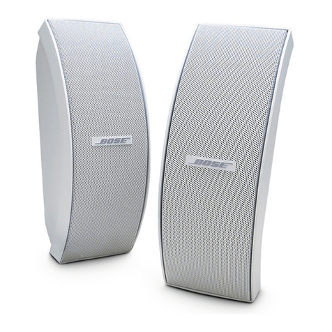 Bose 151 User manual