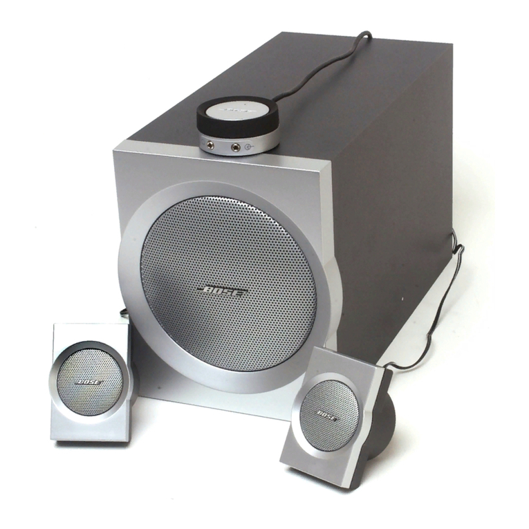 Bose Companion 3 User manual